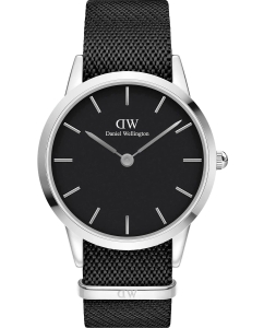 Купить Наручные часы Daniel Wellington Iconic 40 Black Nato S Black в E-mobi