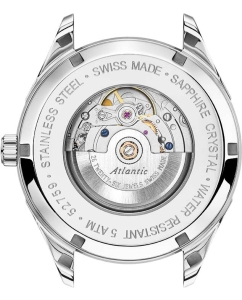 Купить Швейцарские механические наручные часы Atlantic 52759.41.41SM  в E-mobi