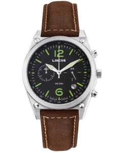 Купить Российские наручные часы Lincor 4056L-1 с хронографом в E-mobi