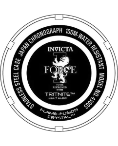 Купить Наручные часы Invicta IN43003 с хронографом  в E-mobi