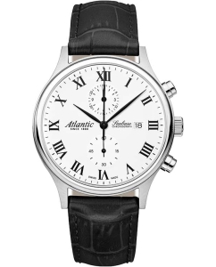 Купить Швейцарские наручные часы Atlantic 64452.41.18 с хронографом в E-mobi