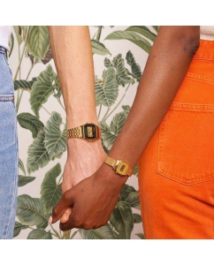 Купить Японские наручные часы Casio Vintage A-159WGEA-1E с хронографом  в E-mobi