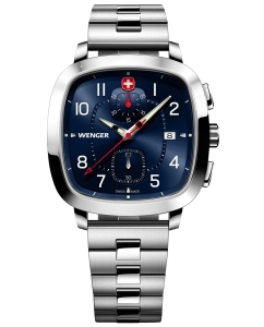 Купить Швейцарские наручные часы Wenger 01.1933.111 с хронографом в E-mobi