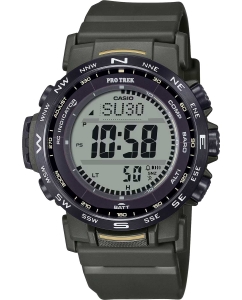 Купить Японские наручные часы Casio Pro Trek PRW-35Y-3B с хронографом в E-mobi