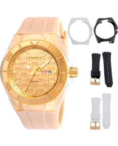 Купить Швейцарские золотые наручные часы TechnoMarine TM115064 в E-mobi