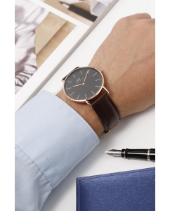 Купить Наручные часы Daniel Wellington Classic 40 Bristol RG Black  в E-mobi