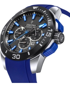 Купить Наручные часы Festina F20642/1 с хронографом  в E-mobi