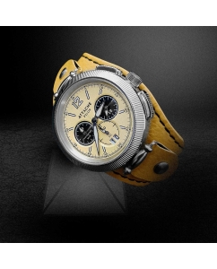 Купить Российские наручные часы ATTACHE PILOT-CHRONO-SB-BIEGE с хронографом  в E-mobi