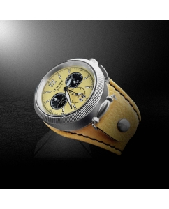 Купить Российские наручные часы ATTACHE PILOT-CHRONO-SB-BIEGE с хронографом  в E-mobi