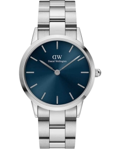 Купить Наручные часы Daniel Wellington Iconic Link Arctic 36 S Blue в E-mobi