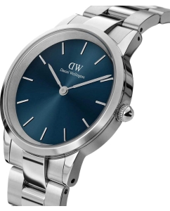Купить Наручные часы Daniel Wellington Iconic Link Arctic 36 S Blue  в E-mobi