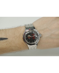 Купить Российские механические наручные часы Восток Амфибия 420457  в E-mobi