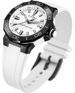 Купить Швейцарские механические керамические наручные часы Titoni 83765-B-WW-712  в E-mobi