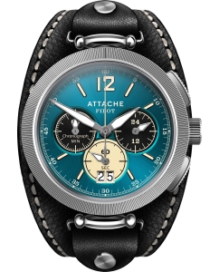 Купить Российские наручные часы ATTACHE PILOT-CHRONO-SG с хронографом в E-mobi
