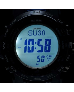 Купить Японские наручные часы Casio Pro Trek PRW-35Y-2 с хронографом  в E-mobi