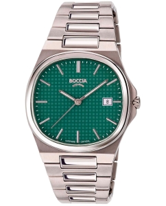 Купить Титановые наручные часы Boccia Titanium 3657-03 в E-mobi