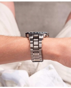 Купить Швейцарские титановые наручные часы Adriatica A8383.4115CH с хронографом  в E-mobi