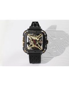 Купить Механические титановые наручные часы CIGA Design X021-BLGO-W25BK  в E-mobi