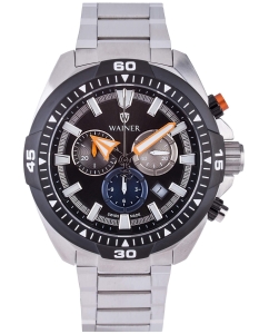 Купить Швейцарские наручные часы Wainer WA.15559-A с хронографом в E-mobi