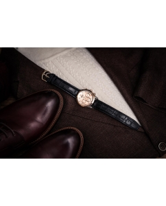 Купить Российские серебряные наручные часы NIKA 1398.0.19.11B с хронографом  в E-mobi