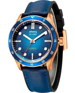 Купить Механические наручные часы Infantry D02-BRZ-BLU  в E-mobi