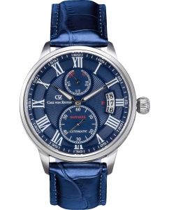 Купить Механические наручные часы Carl von Zeyten CVZ0082BLS в E-mobi
