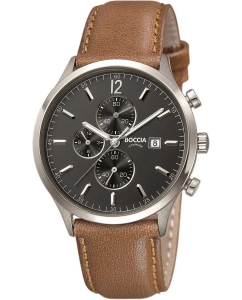 Купить Наручные часы Boccia Titanium 3753-04-ucenka с хронографом в E-mobi