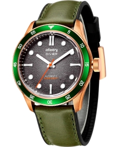 Купить Механические наручные часы Infantry D02-BRZ-GRN  в E-mobi