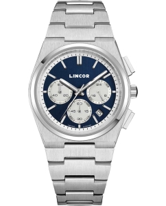 Купить Российские наручные часы Lincor 4099B-2 с хронографом в E-mobi