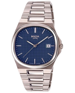 Купить Титановые наручные часы Boccia Titanium 3657-02 в E-mobi