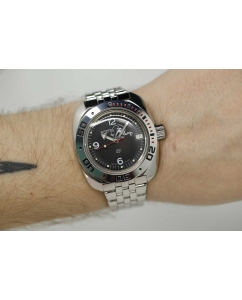 Купить Российские механические наручные часы Восток Амфибия 710634  в E-mobi