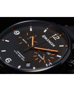 Купить Швейцарские наручные часы Wenger 01.1743.114 с хронографом  в E-mobi