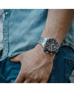 Купить Швейцарские титановые наручные часы Certina C032.434.44.087.00 с хронографом  в E-mobi