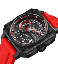 Купить Швейцарские механические наручные часы ROMAGO RM097-BKRD  в E-mobi