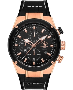 Купить Наручные часы Santa Barbara Polo & Racquet Club SB.3.10001-1 с хронографом в E-mobi