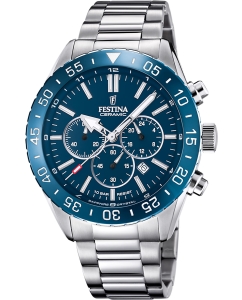 Купить Наручные часы Festina F20575/2 с хронографом в E-mobi