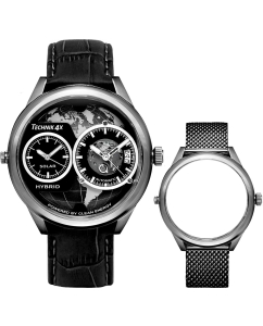 Купить Механические наручные часы Technik 4x ASD-44.GLO00.SVBK.BK в E-mobi