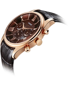 Купить Российские наручные часы Lincor 1267S3L2 с хронографом  в E-mobi