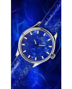 Купить Российские механические наручные часы TSEDRO Klassik-II-Lazurit  в E-mobi