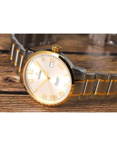 Купить Швейцарские механические наручные часы Titoni 83733-SY-561  в E-mobi