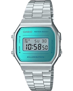 Купить Японские наручные часы Casio Vintage A-168WEM-2E с хронографом в E-mobi