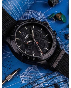 Купить Швейцарские наручные часы Traser TR_109465 с хронографом  в E-mobi