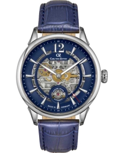 Купить Механические наручные часы Carl von Zeyten CVZ0080BLS в E-mobi