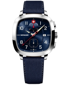 Купить Швейцарские наручные часы Wenger 01.1933.110 с хронографом в E-mobi