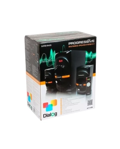 Купить Колонки компьютерные Dialog Progressive AP-210B Black  в E-mobi
