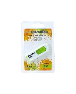 Купить Флешка Oltramax 8 ГБ OM-16GB-250 зеленый  в E-mobi