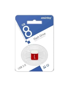Купить Флешка SmartBuy Lara 8 ГБ (SB8GBLara-R) в E-mobi