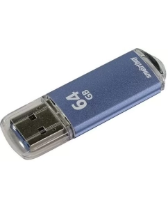 Купить Флешка SmartBuy V-Cut 64ГБ Blue (SB64GBVC-B3) в E-mobi