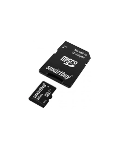 Купить Карта памяти SmartBuy microSDHC 32Gb Class10 U1 V10 SB32GBSDCCTV в E-mobi