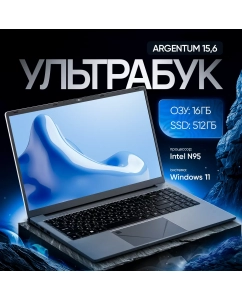 Купить Ультрабук Echips Argentum серый (NR156G) в E-mobi